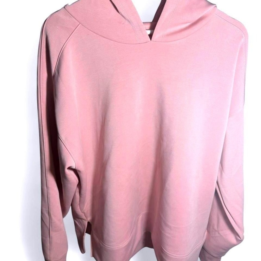 Target Pink Oversized V-Neck‎ Raglan Sleeve Hoodie Sweatshirt F16815507 Q3/24